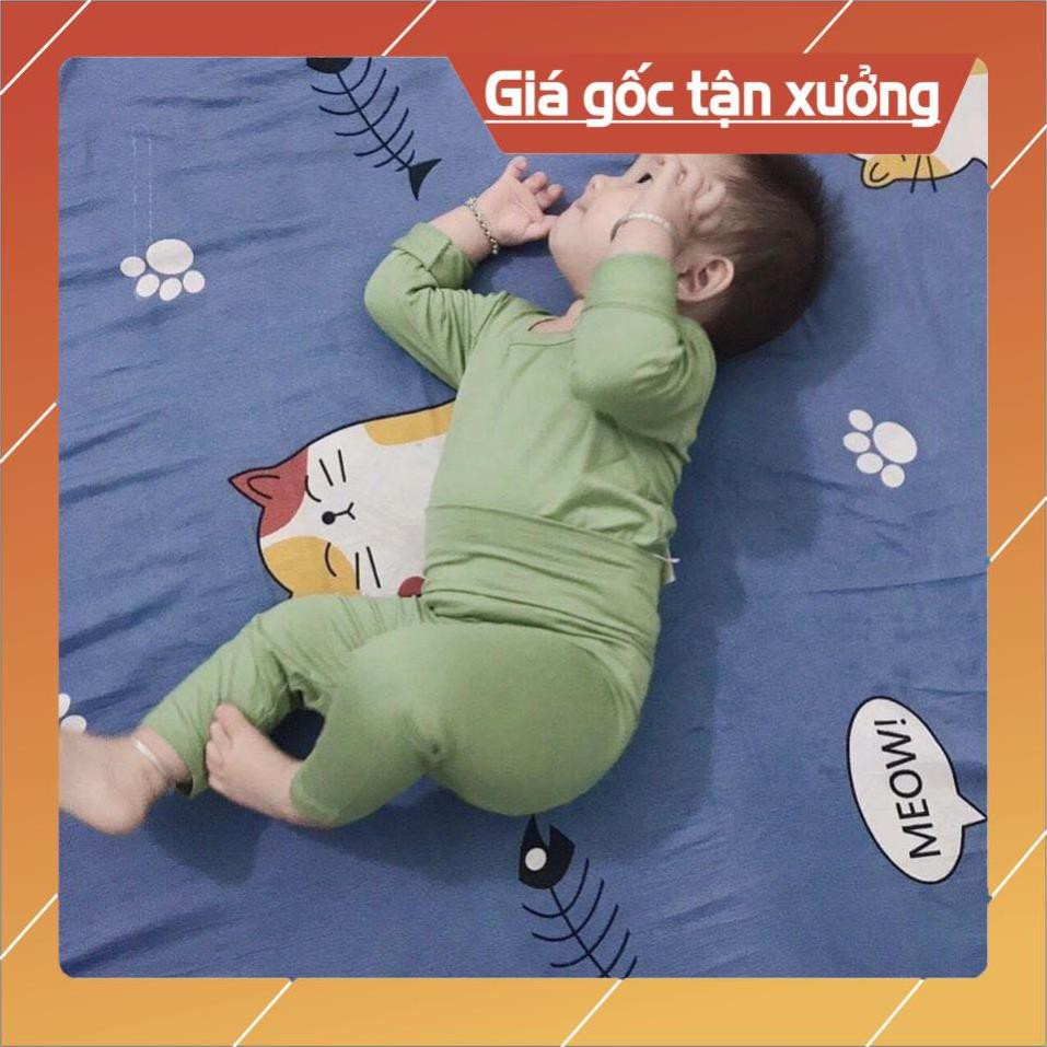 Quần áo trẻ em,đồ bộ em bé - Bộ dài tay  Minky Mom thun lạnh cho bé (5-15kg) cực đẹp MKM01