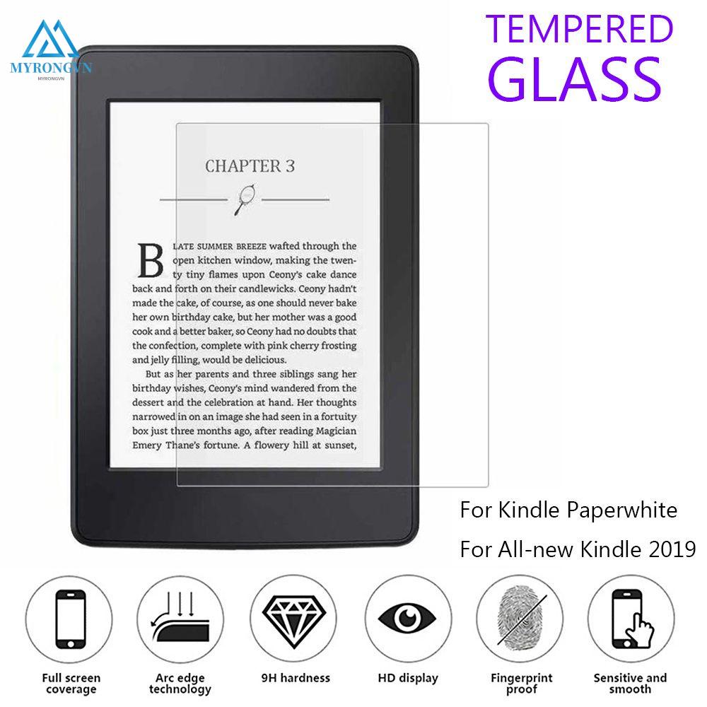Kính cường lực bảo vệ màn hình có độ trong suốt cao cho Amazon Kindle hoàn toàn mới Thế hệ thứ 10 2019 Paperwhite 1/2/3