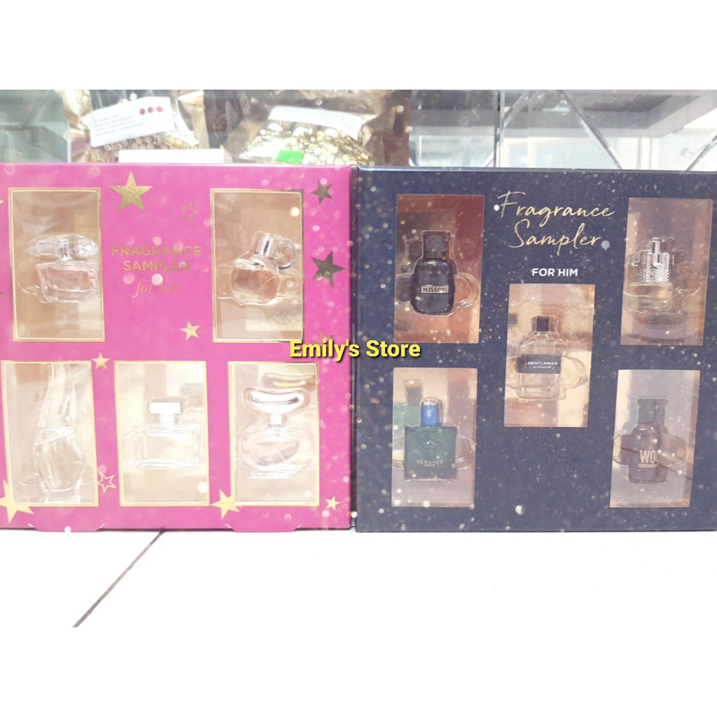 Set nước hoa Fragrance Sampler | Thế Giới Skin Care