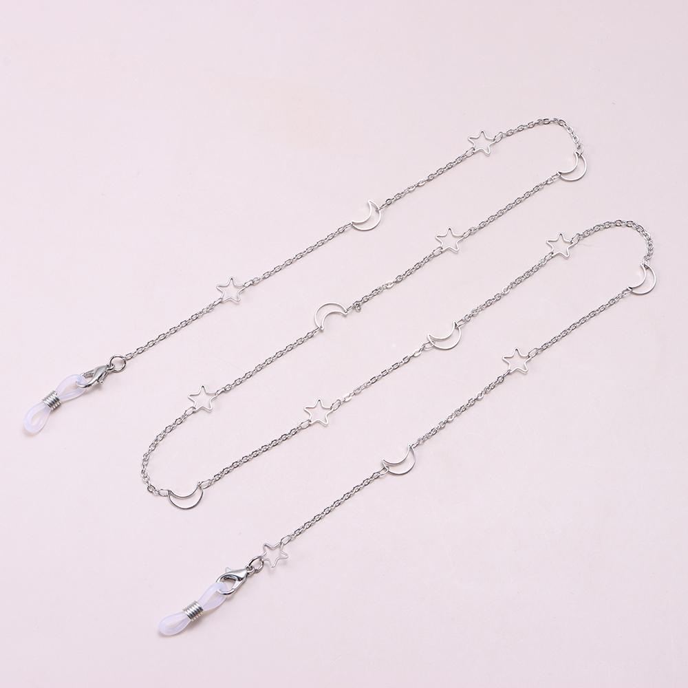 Dây Đeo Mắt Kính Bằng Hợp Kim Chống Thất Lạc Hình Trăng Sao