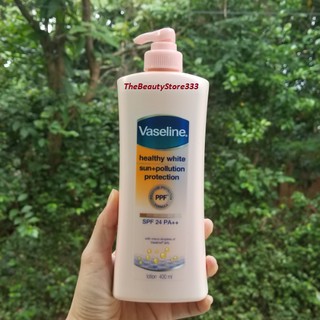 Sữa dưỡng thể trắng da chống nắng Vaseline Healthy White SPF24 PA++ (400ml)
