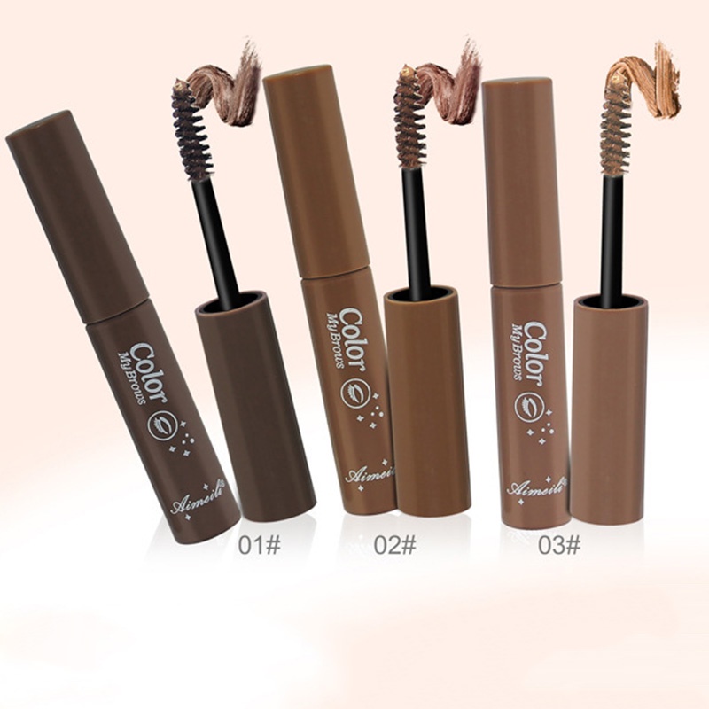 Kem Nhuộm Lông Mày Ai Meili Tự Nhiên Ba Chiều Chống Nước Không Nhòe Không Phai Màu