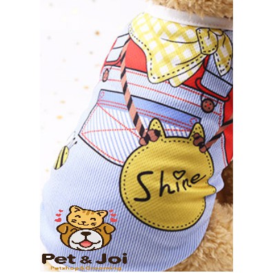 Bộ quần áo chó mèo mẫu Ba Lỗ Giả Yếm - Pet&amp;Joi Petshop