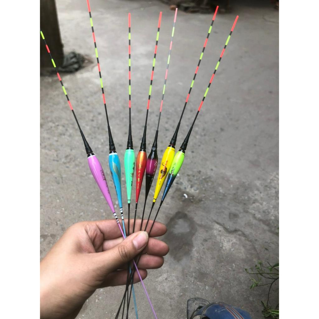 Phao câu cá điện, phao câu ban đêm giá rẻ kèm pin