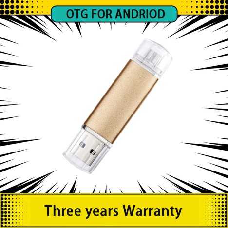 Ổ đĩa vàng OTG 2TB USB 3.0 kim loại tốc độ cao