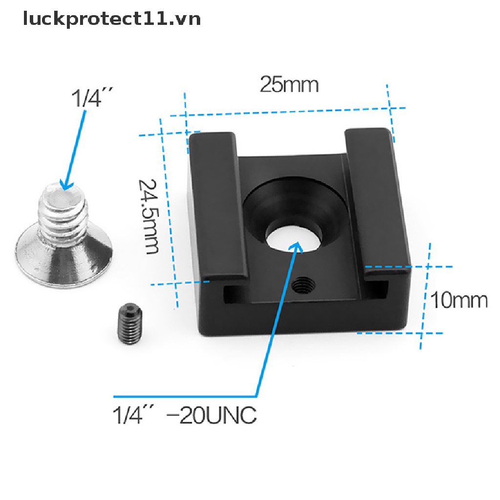 * 3c &amp; Mới * Giá Đỡ Điện Thoại Gắn Micro / Đèn Flash / Microphone / Đèn Flash