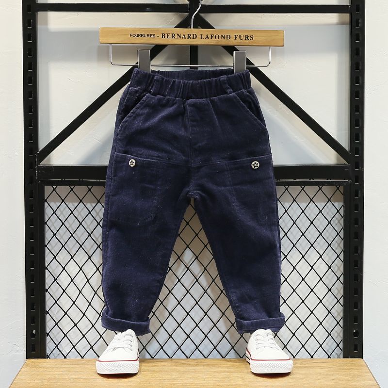 Quần dài nhung cho bé