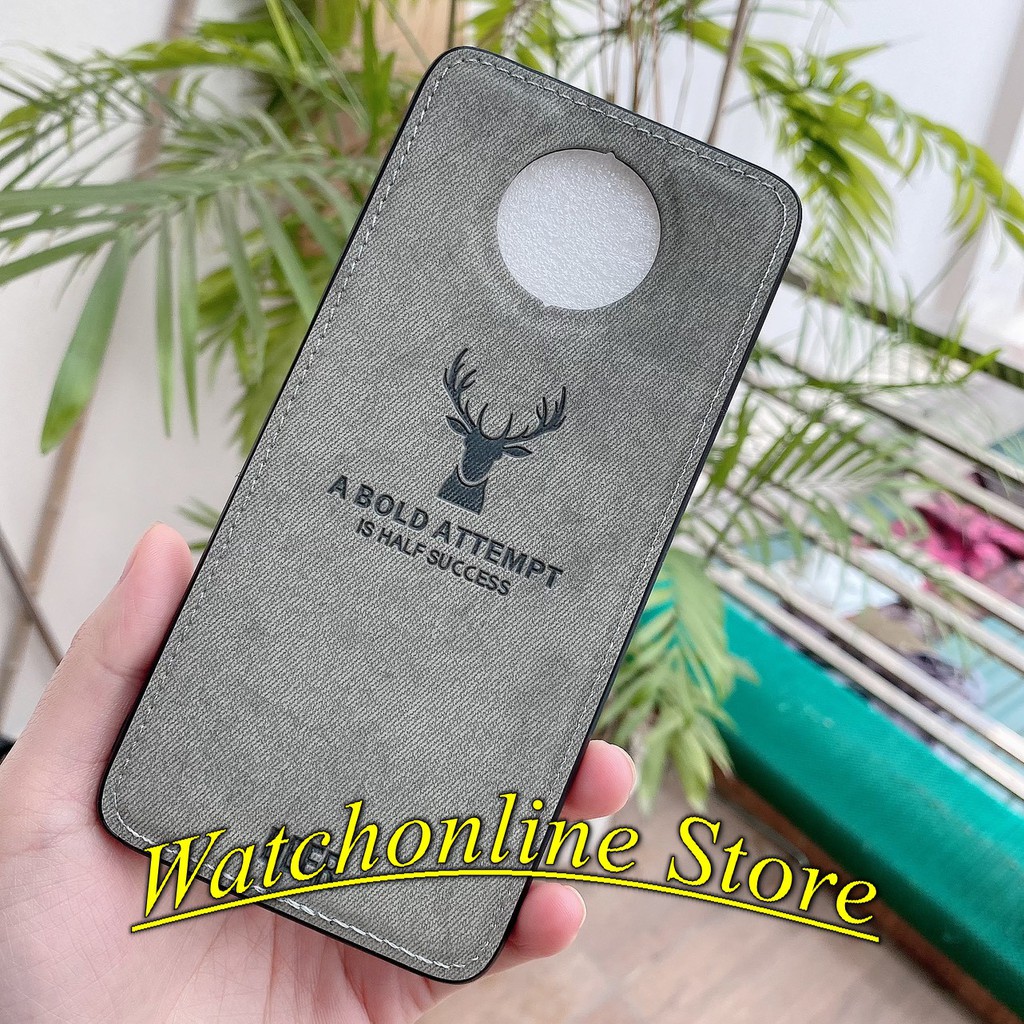 Ốp lưng Vải Deer cho Xiaomi Poco M3 / Redmi Note 9 4G / Redmi Note 9 5G