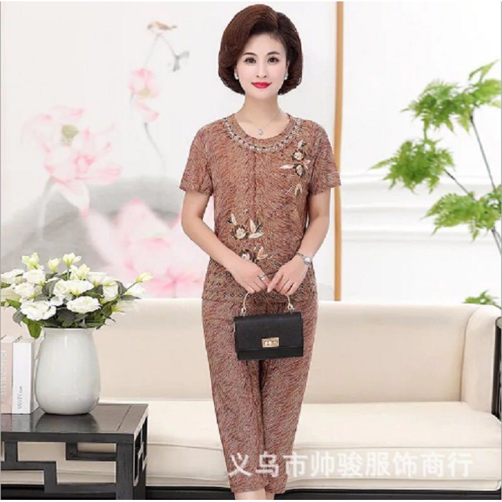 Bộ Đồ Trung Niên Nữ Cho Bà Cho Mẹ Sang Trọng