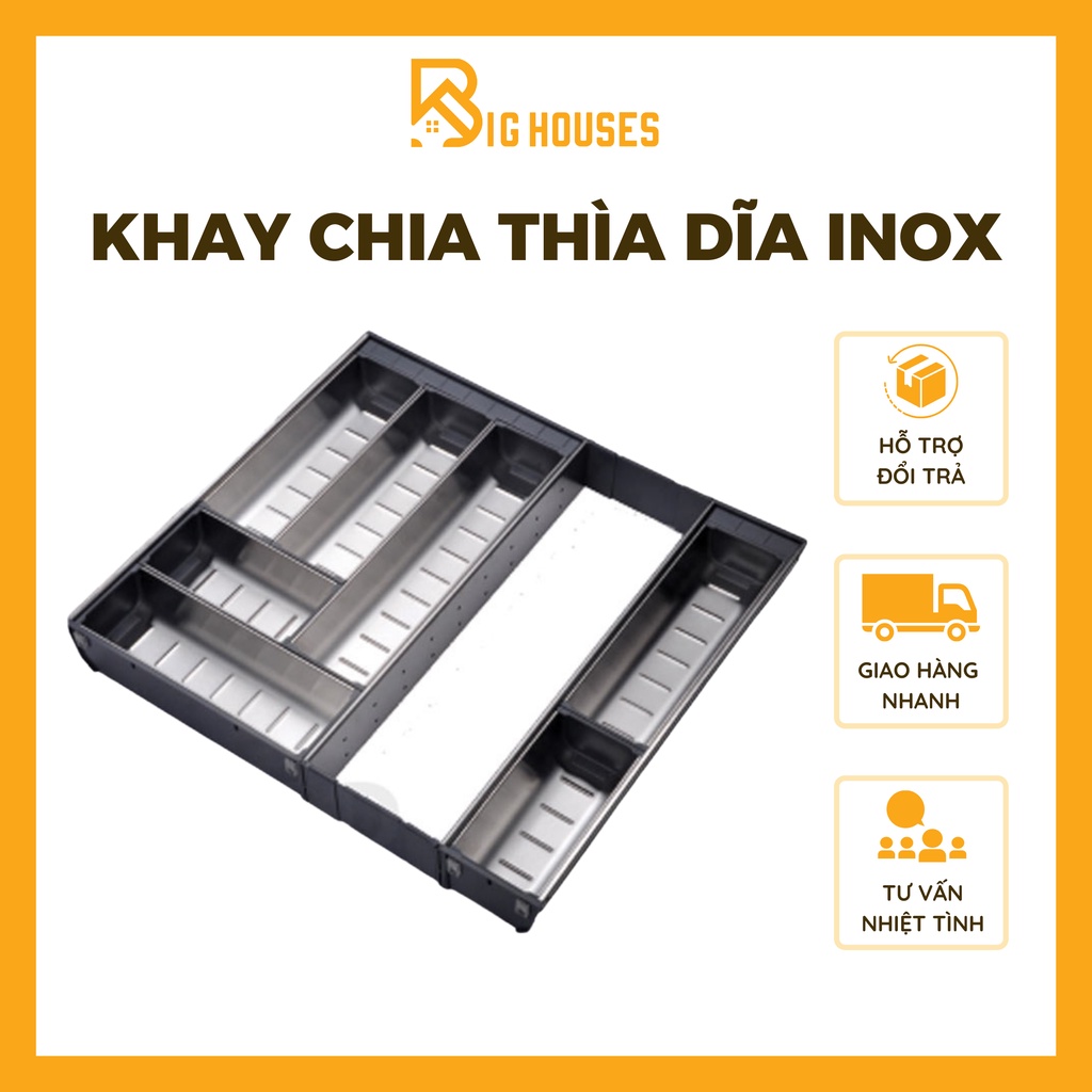 Khay Chia Thìa Dĩa Eurogold E0650E/E0650A/E0645E/E0645A Phụ Kiện Nhà Bếp Hiện Đại