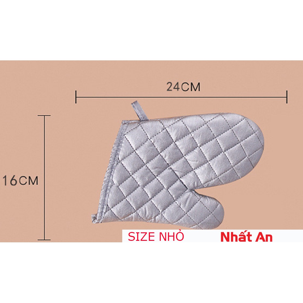 Bao tay lò nướng/ Găng tay cách nhiệt (Có 3 size) - 1 cặp