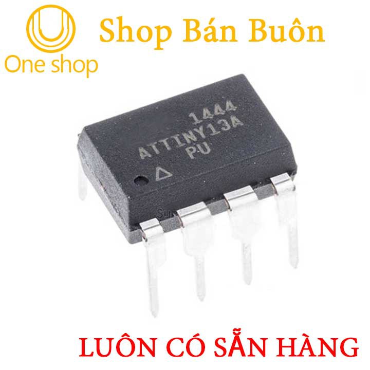 Linh Kiện ATTINY13A-PU DIP8 Mới
