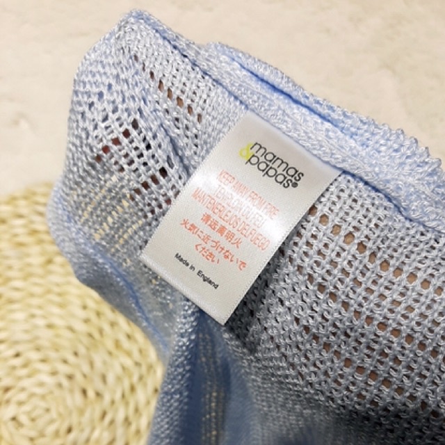 Chăn cho bé sơ sinh lưới chống ngạt sợi tre MAMA PAPA - 2X Mart