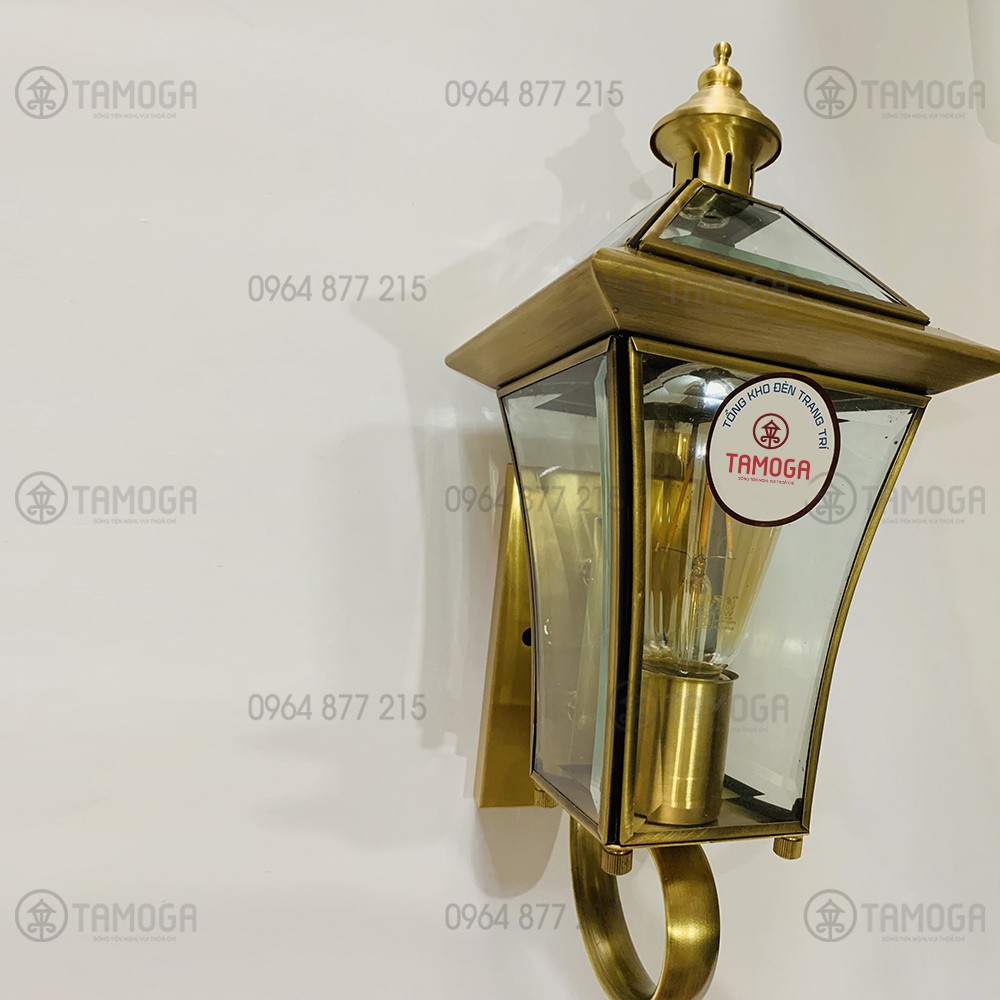 Đèn treo tường, đèn treo bằng đồng gắn tường bằng Đồng nguyên chất DGT 1005