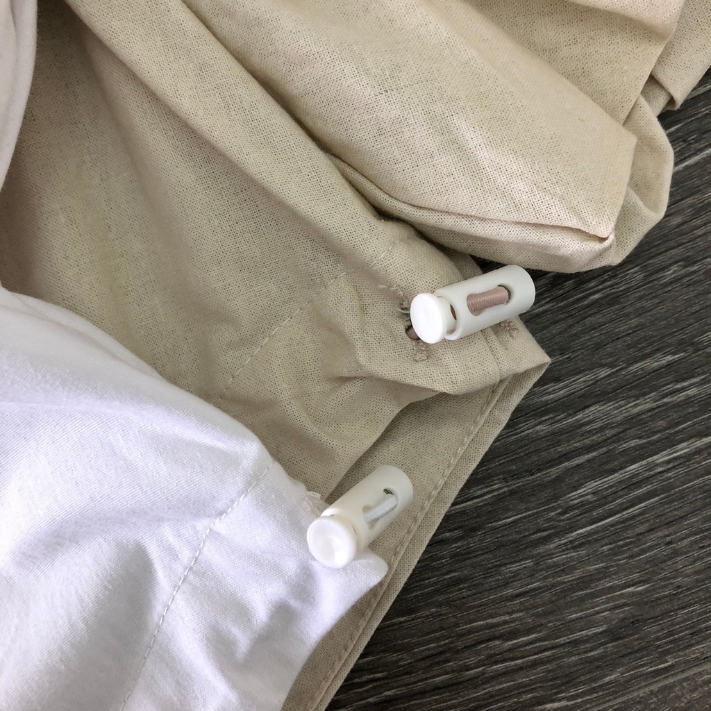 Áo croptop sơ mi nữ rút eo