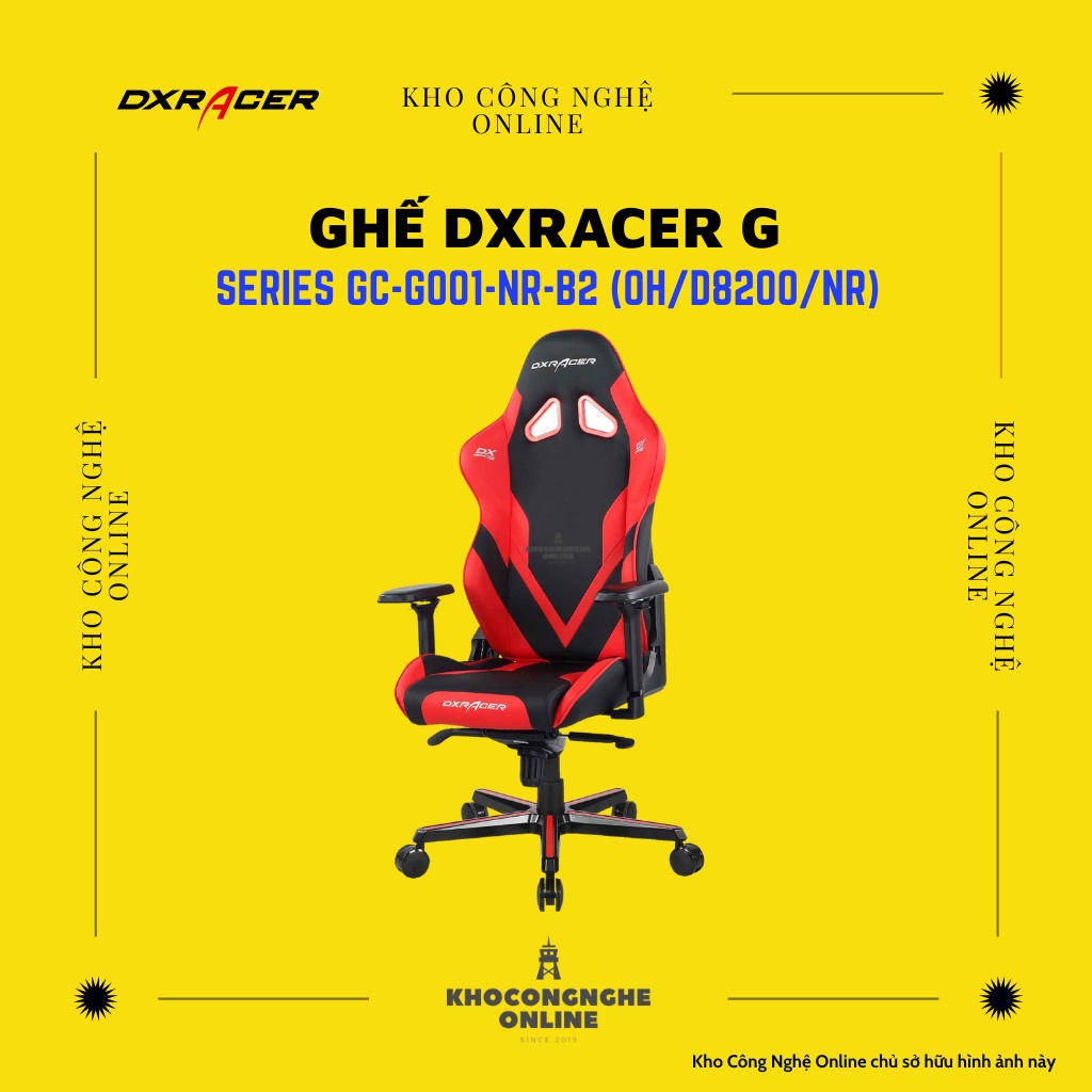 Ghế DXRacer G Series GC-G001-NR-B2 (OH/D8200/NR)