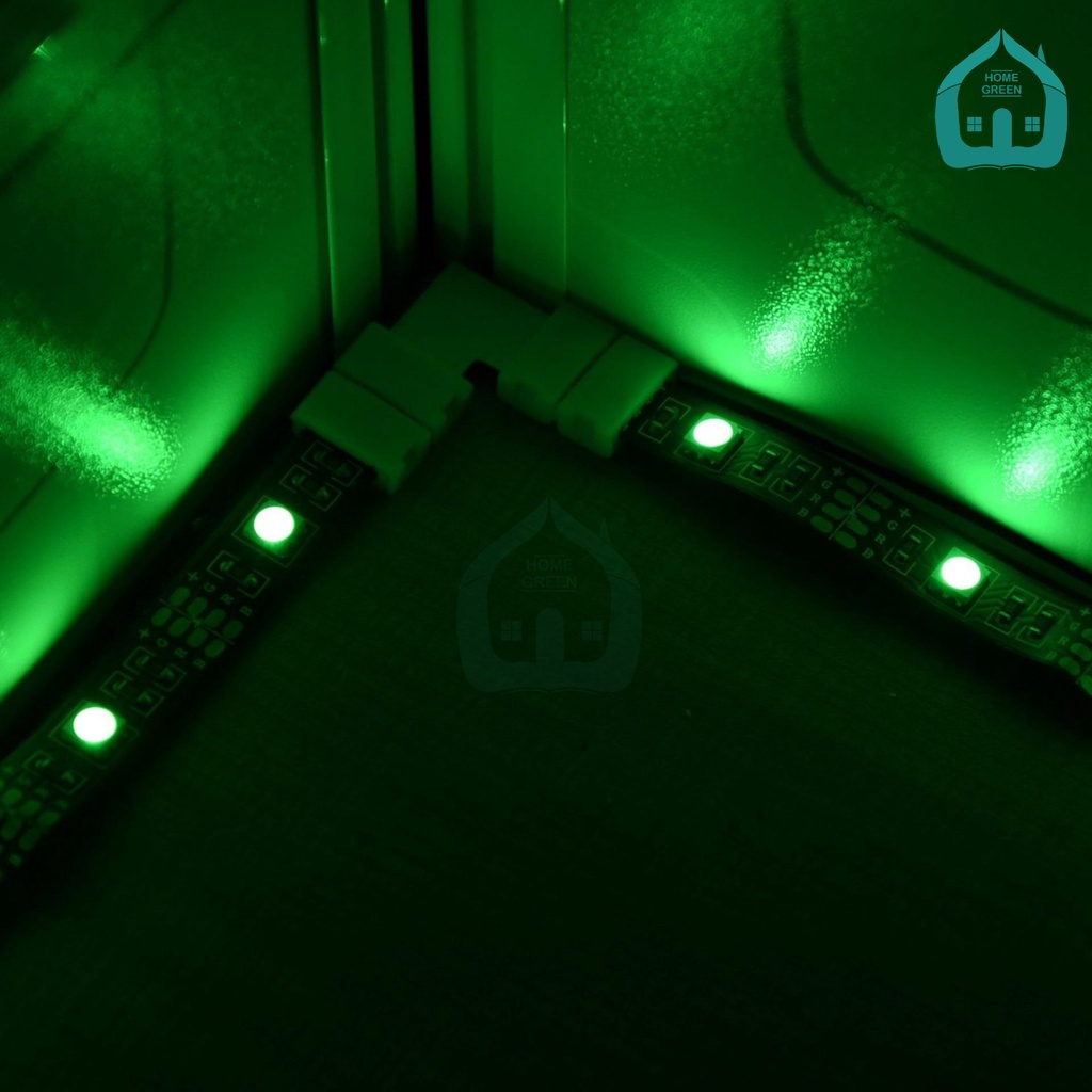 Nối nhanh led chữ L loại 10mm 4PIN sử dụng cho dây led 5050 RGB