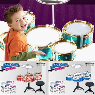Trọn bộ nhạc cụ 5 trống jazz cao cấp cỡ lớn kèm ghế ngồi cho bé