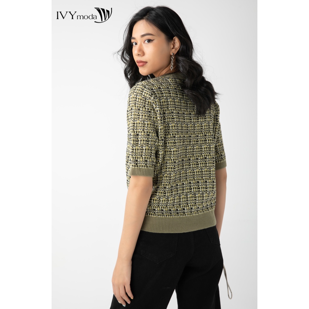 Áo len nữ họa tiết IVY moda MS 57M3922 | BigBuy360 - bigbuy360.vn