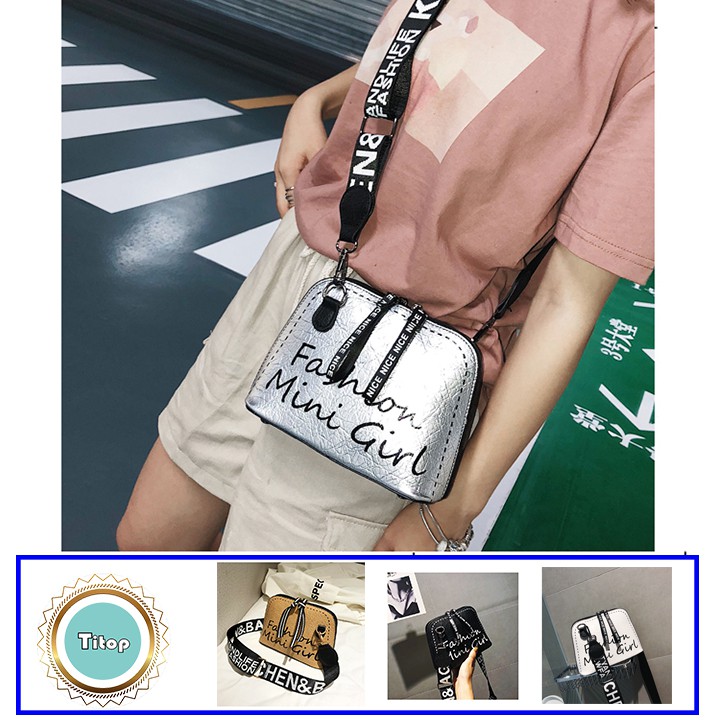 TITOP [001] Túi xách đeo chéo thời trang nữ MINI GIRL mẫu mới hot | BigBuy360 - bigbuy360.vn