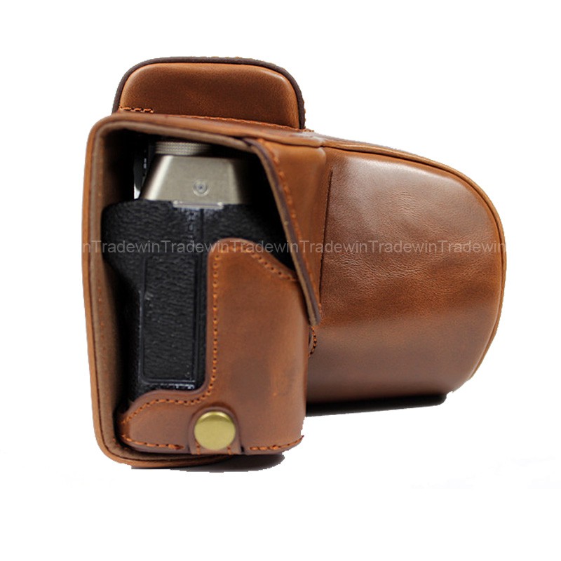 Túi Da Đựng Máy Ảnh Fujifilm X-T200 Xt200 Với Ống Kính 15-45mm