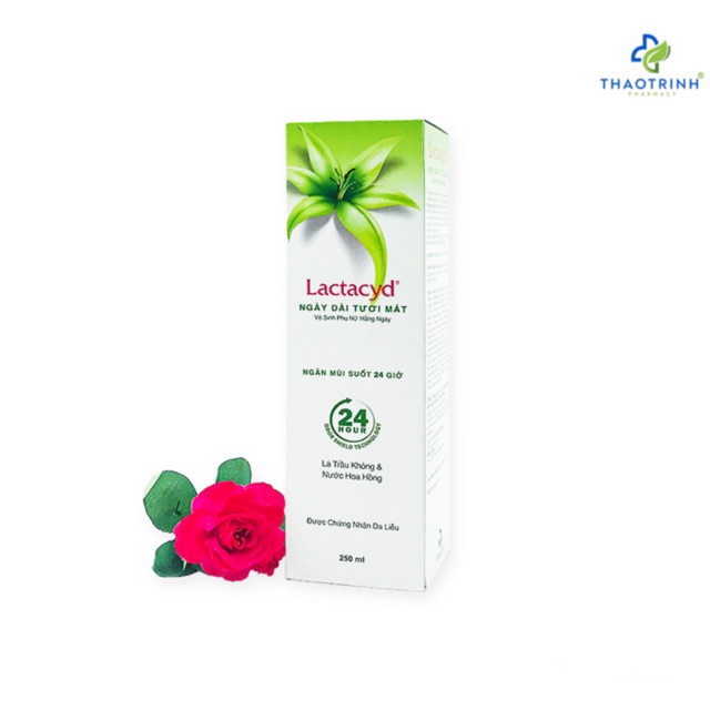 DUNG DỊCH VỆ SINH PHỤ NỮ LACTACYD NGÀY DÀI TƯƠI MÁT LÁ TRẦU KHÔNG 250ML - 150ML