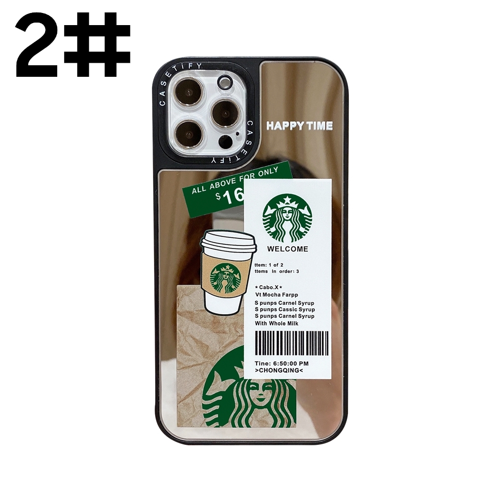 STARBUCKS MCDONALDS Ốp Lưng Silicone Trong Suốt Cho Apple Iphone 7 8 Plus 7 + 8 + X Xs Xr 11 11pro 12 Mini 12mini Pro Max Xsmax Se 2020