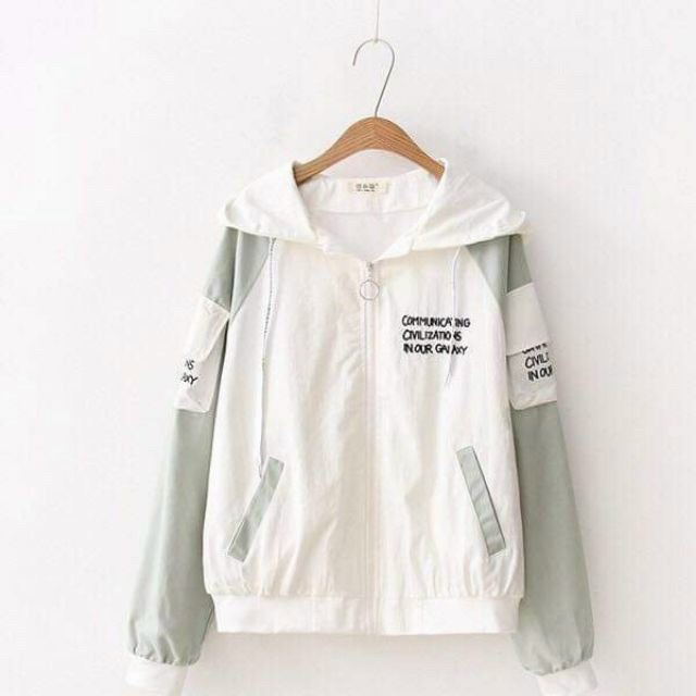 [Ảnh Thật] Áo Khoác Dù Nam Nữ Form Rộng Unisex 2 Lớp BASIC Có Dây Rút Phong Cách Ulzzang  AK89 | BigBuy360 - bigbuy360.vn