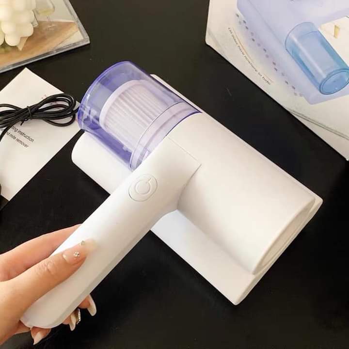 Máy hút bụi giường nệm, máy hút bụi mini không dây sạc pin có tia UV khử khuẩn, hút ẩm không khí, chăn ga, ghế sofa