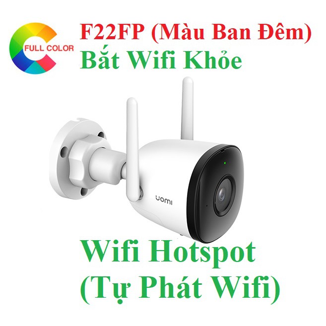 Camera IP WiFi 2M 4M Ngoài Trời IMOU F22P Bullet 2C 2E  F22FP G22P G42P G26EP 1080P FullHD, 4K QHD Chính Hãng Dahua BH 2