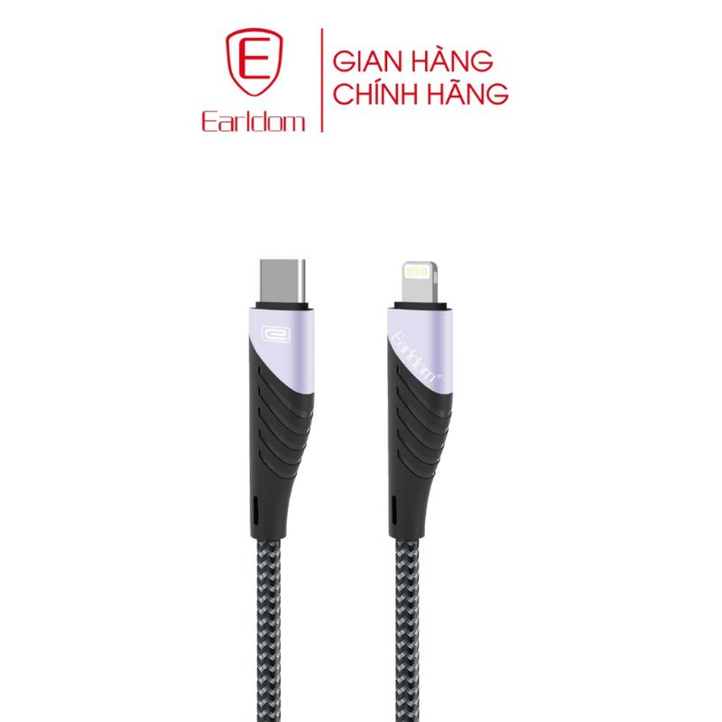 Cáp sạc siêu nhanh PD 20W Earldom EC113