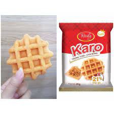 Combo 2 bịch Bánh karo trứng tươi chà bông