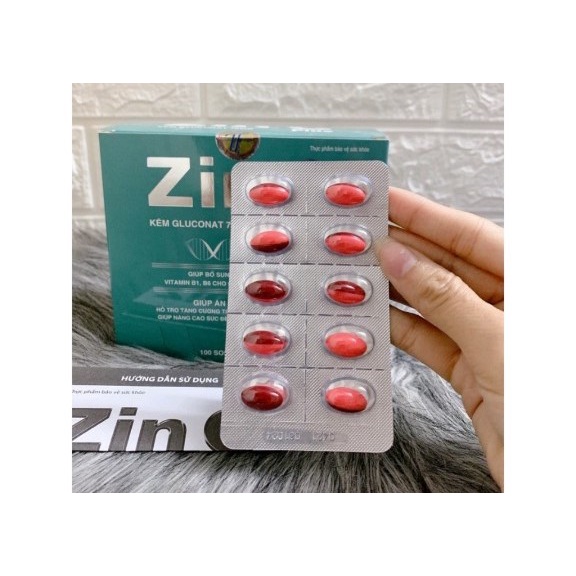 Zin c Plus zinc bổ sung kẽm, hỗ trợ ăn ngon, tăng cường sức khỏe, tăng sức đề kháng, miễn dịch chống còi xương