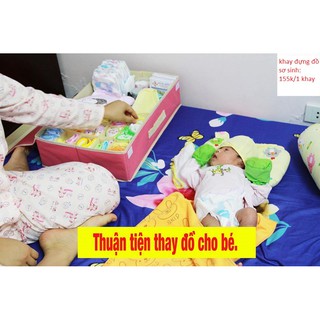 KHAY ĐỰNG ĐỒ SƠ SINH cho bé