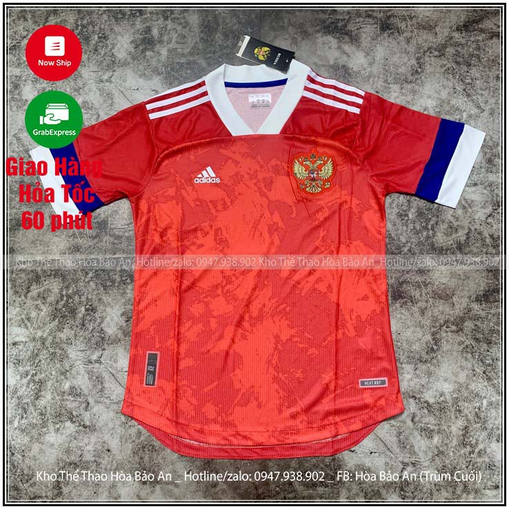 Áo Đá Banh Tuyển Nga Cao Cấp/ Freeship/ Bộ Quần Áo Bóng Đá Đội Tuyển Nga cao cấp bản thái 2020