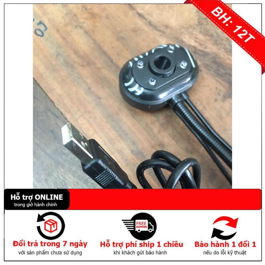 [BH12TH] webcam có mic cho máy tinh có đèn chiếu sáng