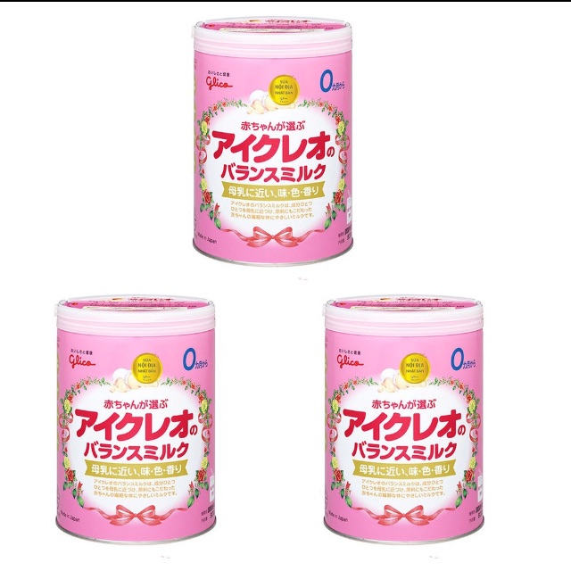 Combo 3 hộp glico 0