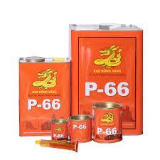 Keo dán đa năng Rồng Vàng P66 Hũ 200g, keo dán giầy dép