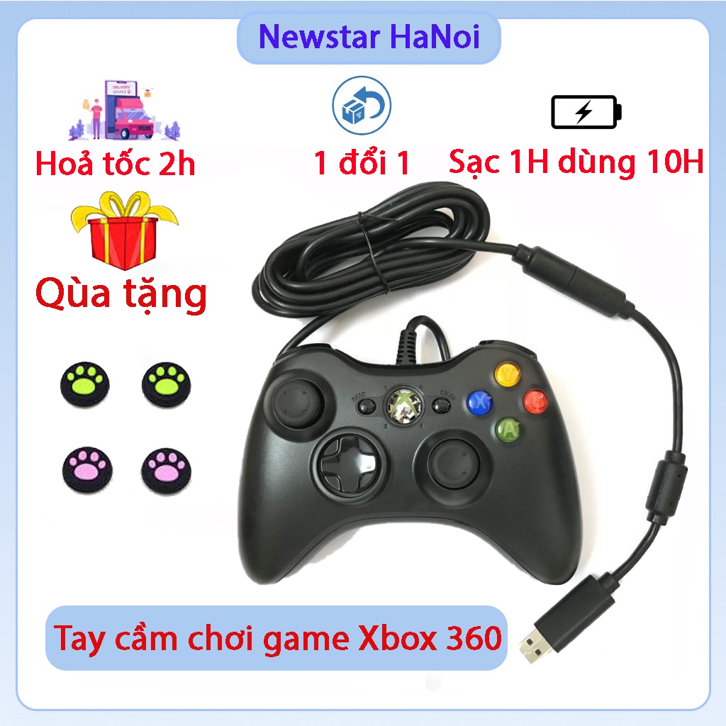 Tay Cầm Chơi Game FIFA Online 4 , XBOX 360, Tương Thích PC Windows, IOS, Android - Gamepad Dualshock 3
