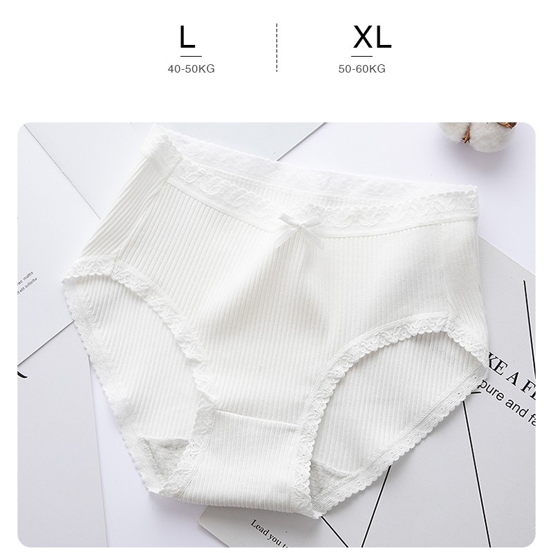 Quần lót nữ cotton cao cấp cạp cao nâng mông kháng khuẩn QL47 | BigBuy360 - bigbuy360.vn