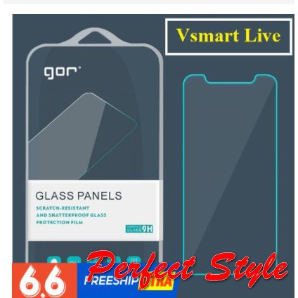 Bộ 2 Cường lực GOr vsmart live / live 4 / joy 4 / aris / aris pro / Star 5 / active 3