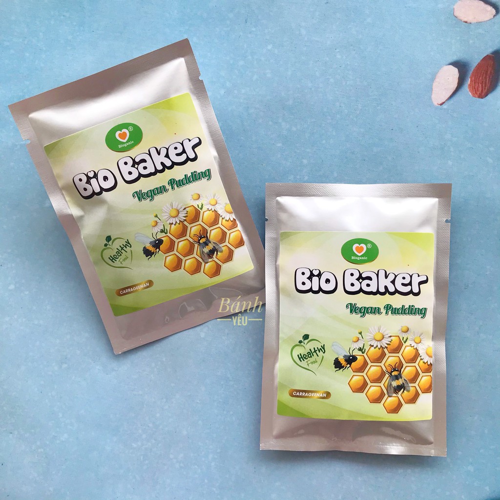 Bột thạch Carrageenan Bio Baker xuất xứ Philippines làm thạch pudding..