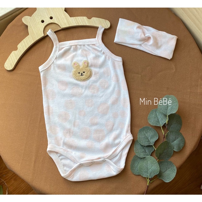 Body dây kèm turban cho bé gái