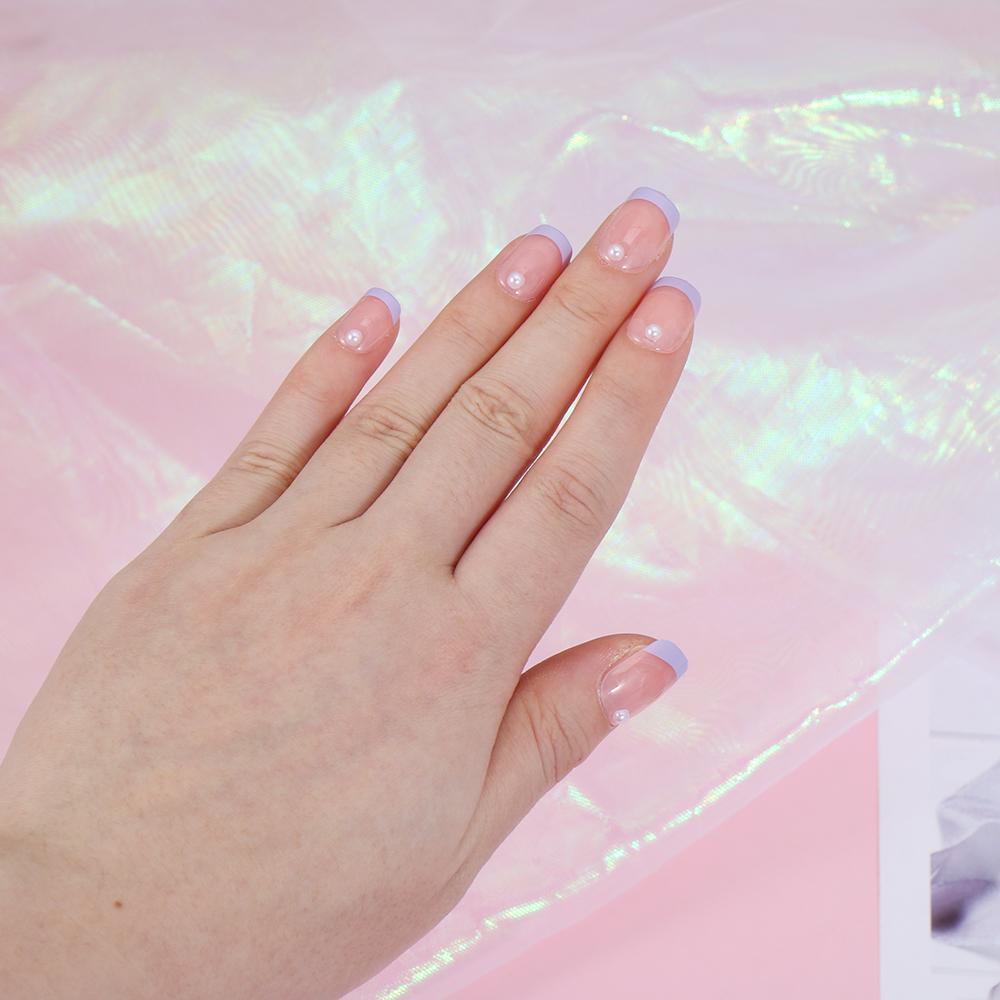 ESPO Hộp 24 Móng Tay Giả Đầu Tròn Thời Trang Cho Nữ