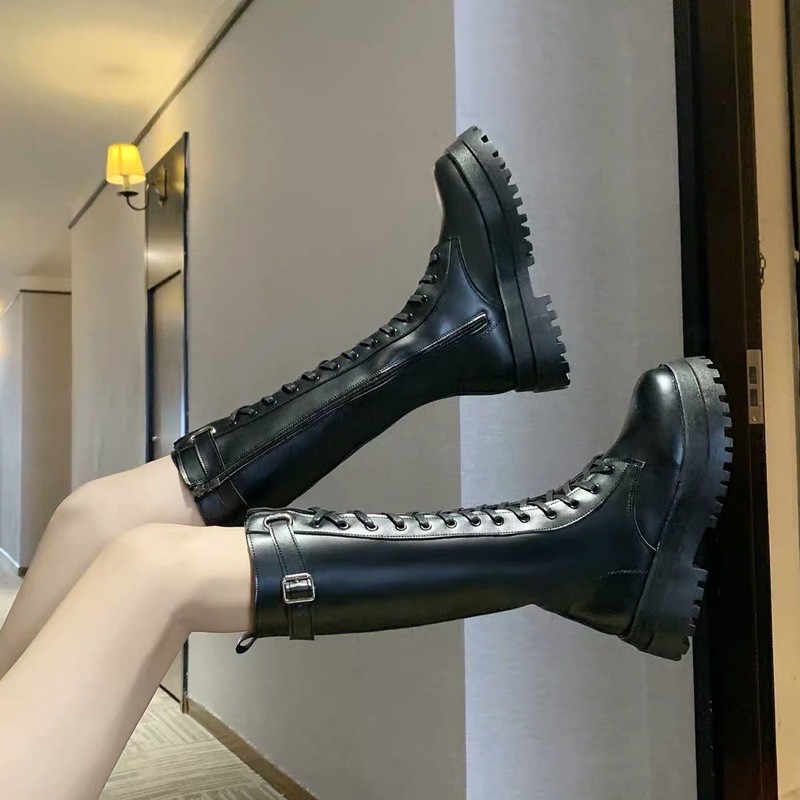 [RẺ VÔ ĐỊCH] FEEDBACK ẢNH THẬT Order Martin boots cổ cao ulzzang da PU siêu bền (Hàng best seller)