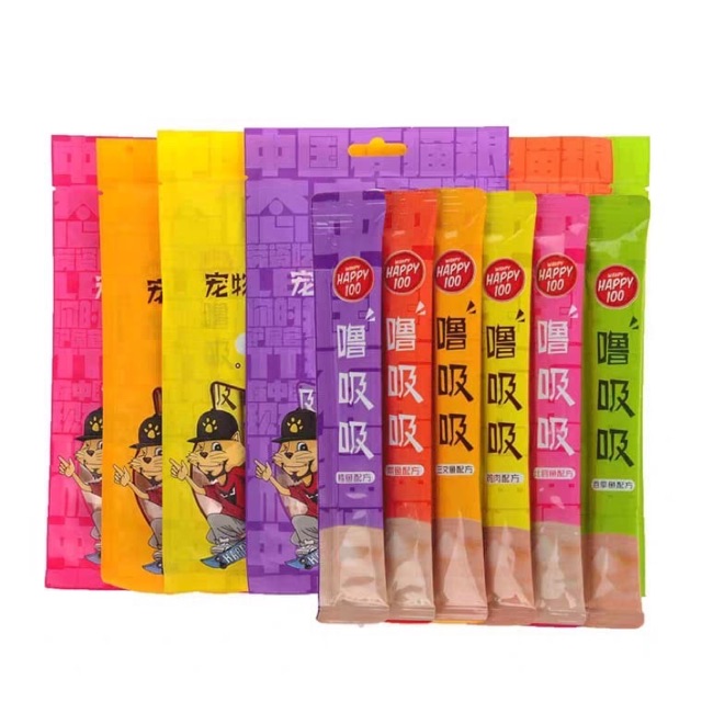 Súp Thưởng Wanpy Cho mèo ( Gói 5 thanhx14g)