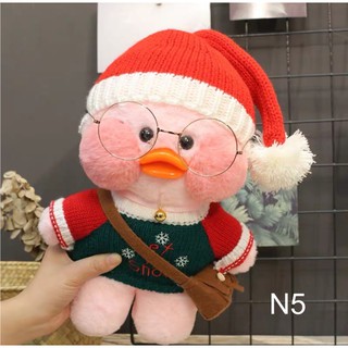 Vịt bông noel size 30cm (có ảnh thật)