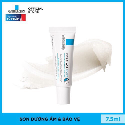 Larocheposay - Son Dưỡng giúp phục hồi độ ẩm &amp; bảo vệ môi La Roche-Posay Cicaplast Lips 7.5ml