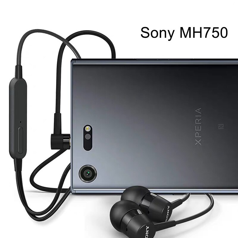 Tai Nghe Nhét Tai Inear Sony MH750 Chất Âm Thiên Bass Cực Hay, Tặng núm cao su