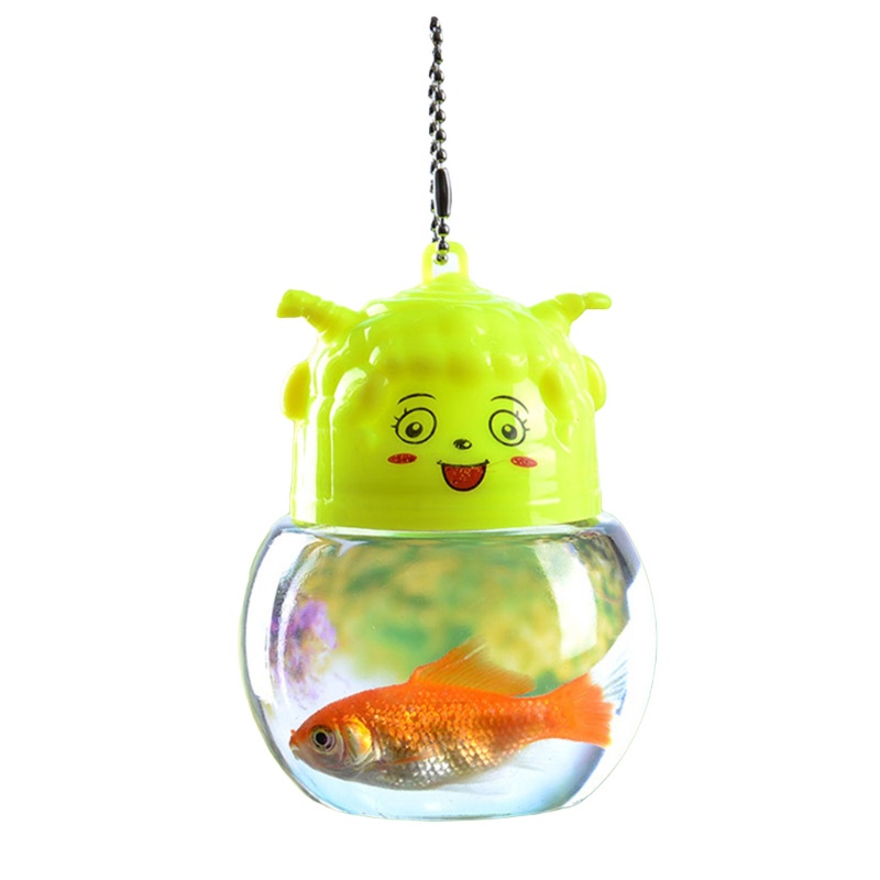 Bể Cá Mini Bằng Nhựa Trong Suốt Thiết Kế Dễ Thương Cho Bé